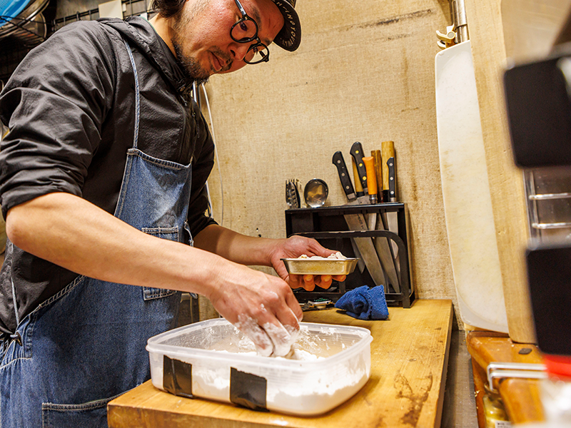 白馬という場所で、自分が本当に行きたいと思える店を作りたかった。
